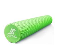 Beenax Foam Roller 90cm - Lightweight Muscle Roller for Fitness, Pilates, Yoga, Physio, Trigger Point, Deep Tissue, Joint Massage, Pain Relief - Designed to Relieve Stress and Relax Tight Muscles