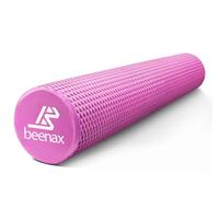 Beenax Foam Roller 90cm - Lightweight Muscle Roller for Fitness, Pilates, Yoga, Physio, Trigger Point, Deep Tissue, Joint Massage, Pain Relief - Designed to Relieve Stress and Relax Tight Muscles