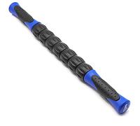 Beenax Muscle Therapy Massage Stick, 360° Tension Reduction - Ridged Gears for Trigger Points, Deep Tissue, Myofascial Release, Leg, Quads & Calf Tightness - Relieve Soreness, Cramps and Pain