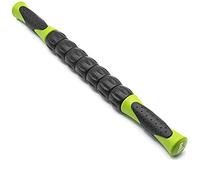 Beenax Muscle Therapy Massage Stick, 360° Tension Reduction - Ridged Gears for Trigger Points, Deep Tissue, Myofascial Release, Leg, Quads & Calf Tightness - Relieve Soreness, Cramps and Pain