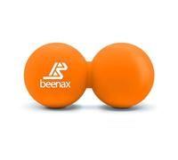 Beenax Peanut Massage Ball - Double Lacrosse Ball - Perfect for Trigger Point Therapy, Myofascial Release, Deep Tissue Massage, Yoga - Designed to Relieve Stress and Relax Tight Muscles