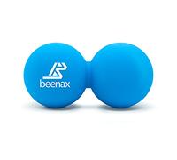 Beenax Peanut Massage Ball - Double Lacrosse Ball - Perfect for Trigger Point Therapy, Myofascial Release, Deep Tissue Massage, Yoga - Designed to Relieve Stress and Relax Tight Muscles