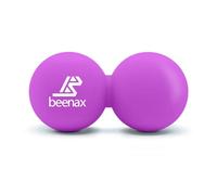 Beenax Peanut Massage Ball - Double Lacrosse Ball - Perfect for Trigger Point Therapy, Myofascial Release, Deep Tissue Massage, Yoga - Designed to Relieve Stress and Relax Tight Muscles