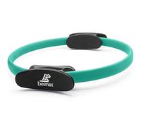 Beenax Pilates Ring - Double Handle Exercise Circle, Fitness Magic Circle - Perfect for Yoga, Core Training, Physical Therapy and Toning Thighs, Abs and Legs (Strong & Resistant)