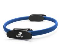 Beenax Pilates Ring - Double Handle Exercise Circle, Fitness Magic Circle - Perfect for Yoga, Core Training, Physical Therapy and Toning Thighs, Abs and Legs (Strong & Resistant)