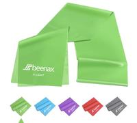 Beenax Resistance Band For Men & Women - Exercise Band to Build Muscle, Flexibility, Strength for Pilates, Yoga, Rehab, Stretching, Fitness, Gym, Physio, Strength Training and Workout