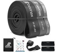 Beenax Resistance Bands Pull Up Set, 5 Levels Exercise Bands Men Women for Calisthenics, Powerlifting, Bodyweight Training, Stretching, Mobility, Yoga, Pull Up Assistance Bands