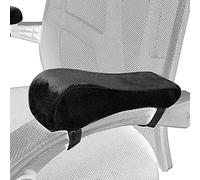 Beenle-Icey 2Pcs Armrest Cushion Support Elbow Chair Arm Covers Pillow Memory Foam Chair Armrest Pads for Office Chairs, Wheelchair, Comfy Gaming Chair
