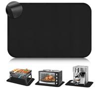 BEENNA Fireproof Mat, 40 x 60 cm, Fire Protection Mat, Silicone Coated Fire Mat, Heat Protection Mat for Protecting Your Worktop from Kitchen Appliances and Barbecue in Waterproof