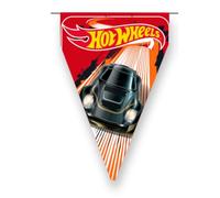 BeenSmile, HOT WHEELS FLAG, Children's Birthday Decoration, Party, Celebration and Anniversary Items, 1 Piece, 3 M