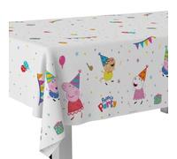 BeenSmile, PEPPA PIG Tablecloth, Birthday Decoration Tablecloth, Children's Party Supplies, Celebrations and Birthdays, Perfect for Decorating Your Peppa Pig Parties, 1 Unit, 120x180 CM