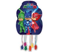 BeenSmile, PJ MASKS MEDIUM PIÑATA, Party Supplies, Piñata to Fill with Toys or Sweets, Children's Party Decoration, Birthday Parties and Celebrations