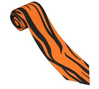 BEEOFICEPENG Mens Ties,Tiger Stripe Tie Skinny,Men's Neckties Business Neckties Suit Tie Soft Wedding Gentleman Formal Tie