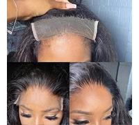 BEEOS SKINLIKE Real HD Lace Closure, 5x5 Straight Human Hair Closure Pre Plucked Invisible Swiss Lace Closure Natural Hairline 12 Inch