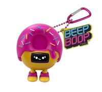 BEEP BOOP Mochi, donut handheld electronic toy from the YouTube BeepBoops, collectable Kawaii toy. Interactive pet to take care of. Safe & portable. A capella mode with more than one. Aged 5+