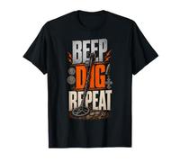 Beep Dig Repeat MetalDetecting Treasure Hunter Detectorist T-Shirt