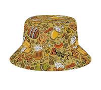 Beer (15) Bucket Hat for Women Men Summer Sun Hat Bucket Hat, Summer Travel Beach