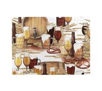 Beer And Wine Barrel,500 Pieces Puzzles for Adults-Wooden Jigsaw Puzzle for Adults Elderly