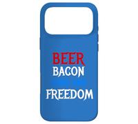 Beer Bacon Guns And Freedom Novelty Tee Humor Case for iPhone 17 Pro Max