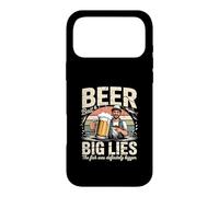 Beer Bait And Big Lies The Fish Was Definitely Bigger Case for iPhone 17 Pro Max