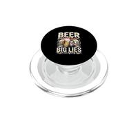 Beer Bait And Big Lies The Fish Was Definitely Bigger PopSockets PopGrip for MagSafe