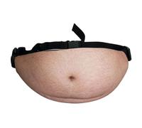 Beer Belly Fanny Pack for Men Novelty Waist Bag 3D Hairy Belly Fanny Pack | Funny for Men Novelty Belly Waist Bag Anti-Thief Invisible Beer Belly Bag with Adjustable Belt for Christmas Party Halloween