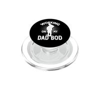 Beer Belly Working On My Dad Bod Funny Father's Day PopSockets PopGrip for MagSafe