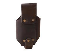 Beer Belt Holder - PU Leather Beer Holster, Waterproof Drink Waist Bag | Cool Beer Accessories, Hands-fre Beer Holder for Outdoor Activities, Picnic, Tailgating, BBQ, Partyy, Unique Gift Idea