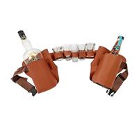 Beer Belt Holster,Adjustable Waist Strap Beer Belt,Beer Can Holder Belt,Beer Belt Holder,Beer Bottle Holder Belt,Beer Waist Holder for Man, Women, Men's Gear