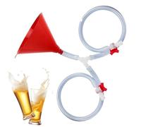 Beer Bong Funnel - 60cm Beer Bong Funnel With Valve | Reusable Beverage Game Prop With Hose | Leak-Proof Drinkware For College Parties, Spring Break, University Gatherings, BBQs, RV Trips & Beach Eve