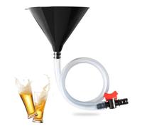 Beer Bong Funnel, Drinking Funnel with Valve and Tube Party Beer Funnels Tube Universal Plastic Funnels for Drinking Game College Parties Event