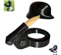Beer Bottle Cap Gas Mask Beer Bottle Cap Reusable GM-30 Beer Bottle Dust Proof Protectors Caps Vintage Military Gas Mask Novelty Drink Alcohol Stoppers Hat for Beer Enthusiasts (Black)