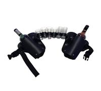 Beer Bottle Holder Belt - Leather Large Capacity | Beer Sleeve Belt with Adjustable Strap, Adjustable Range Is 23.6-47.24 Inches, Holds 5 Shot Glasses and 2 Bottles, for Bar, Party, and Camping