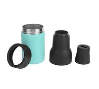 Beer Bottle Insulators Vacuum Double Stainless Steel Beer Bottle Cooler with Nonslip Bottom Bottle Opener for 300 to 400ml Can (Green)