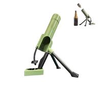 Beer Bottle Mortar Bottle Opener, 51mm Mortar Beer Bottles Opener, Funny Hands-Free Bottles Openers Tool, No Damage to Caps, for Standard Beers & Soda, Home Party Bar Desk Decor, Gift for Men (1pc)