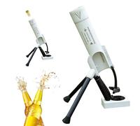 Beer Bottle Mortar Bottle Opener, 51mm Mortar Bottles Opener, Hands-Free Push Down Tactical Cap-Launcher, No Damage to Caps, Bottles Openers Tool for Home Bar, Desk, Party Decor
