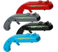 Beer Bottle Opener Cap Gun, Funny Cap Gun Bottle Opener Launcher Shooter, Launches Caps for World Cup Parties, BBQ & Adult Gatherings, Unique Fun Gifts for Men/Husband/Father (4PCS)
