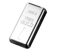 Beer Bottle Opener,Gold Brick Shaped Manual Soda Can Opener - Handheld Can Tool for Beer, Iced Coffee, Soda, Canned Wine and Cocktails