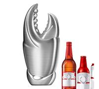 Beer Bottle Opener, in the Shape of a Crab Claw, Manual Beer Cap Opener - For Use in Kitchen, Bar, Restaurant, Party, Camping, At As Well As In The