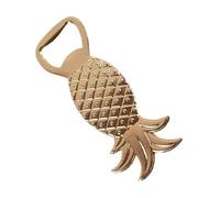 Beer Bottle Opener, Pineapple Shaped Zinc Alloy, Cap Remover, 9.5x4.5x0.2cm Portable Manual Lid Popper for Kitchen, Travel, Outdoor, and Restaurant Use Thoughtfully Designed