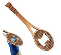 Beer Bottle Opener with Tennis Racket - Zinc Alloy for and Soda | Easy Pop Bottle Opener, Funny Gift Men, Husband, Father, Sports Enthusiast, Party Accessory, Durable