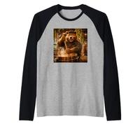 Beer Brewer Bear Funny Brewing Craft Beer Brewery Shirt Raglan Baseball Tee