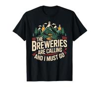 Beer Breweries Call and I Must Go Craft Brew Lover T-Shirt