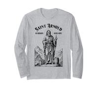Beer Brewing Patron Saint Arnold Brewmaster Home Brew Long Sleeve T-Shirt