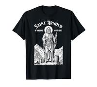 Beer Brewing Patron Saint Arnold Brewmaster Home Brew T-Shirt