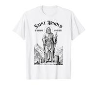 Beer Brewing Patron Saint Arnold Brewmaster Home Brew Value Graphic T-Shirt, Men, White, XL