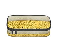 Beer Bubble Large Pencil Case for Girls and Boys, Aesthetic Pencil Bag with Multi Compartments for Adults, Office Stationary Organizer Practical for Kids Teenage Women Men