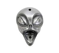 Beer Buddies - Alien wall mounted bottle opener. Silver finish