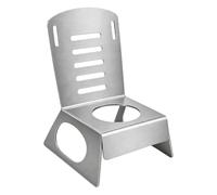 Beer Can Chicken Holder 304 Stainless Steel Heat Circulation Chair Style