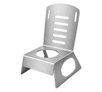 Beer Can Chicken Holder Chair Shape 304 Stainless Steel 473 ml